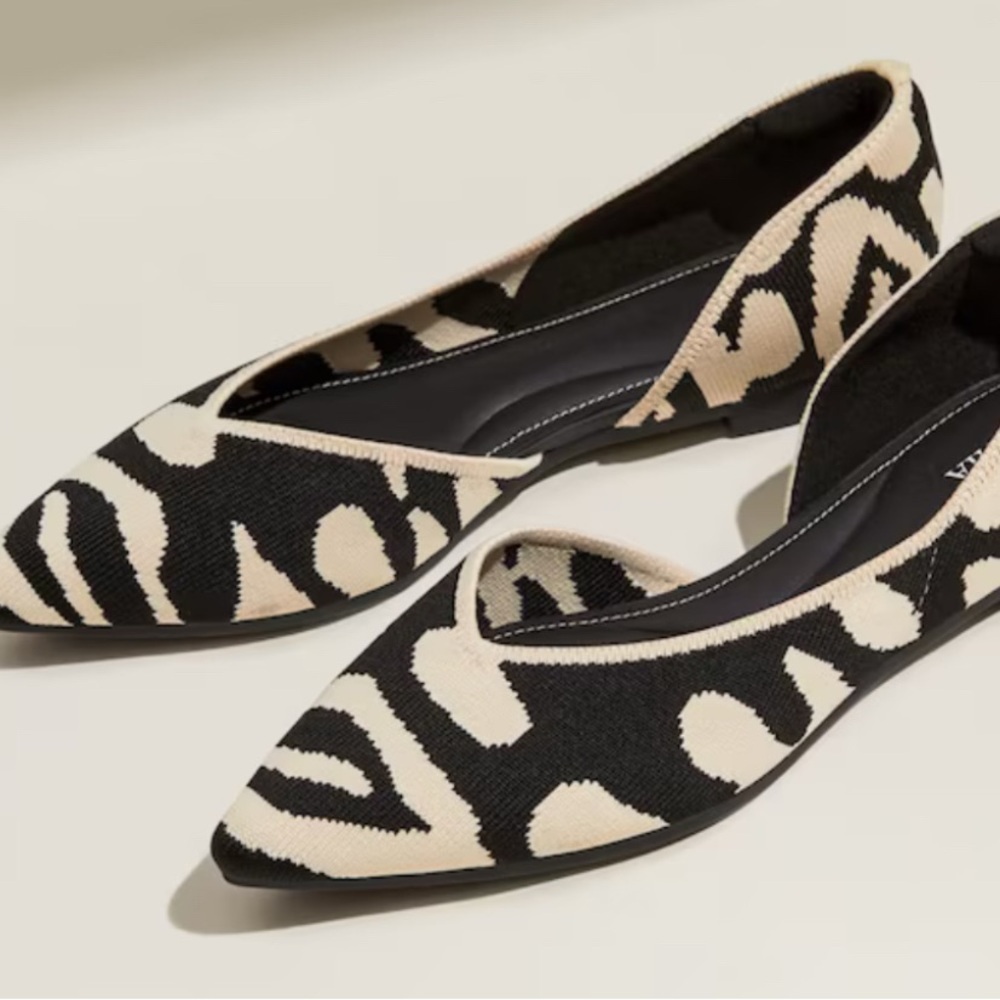 Pointed-Toe Flats (Melia) new never worn no box - Picture 3 of 11